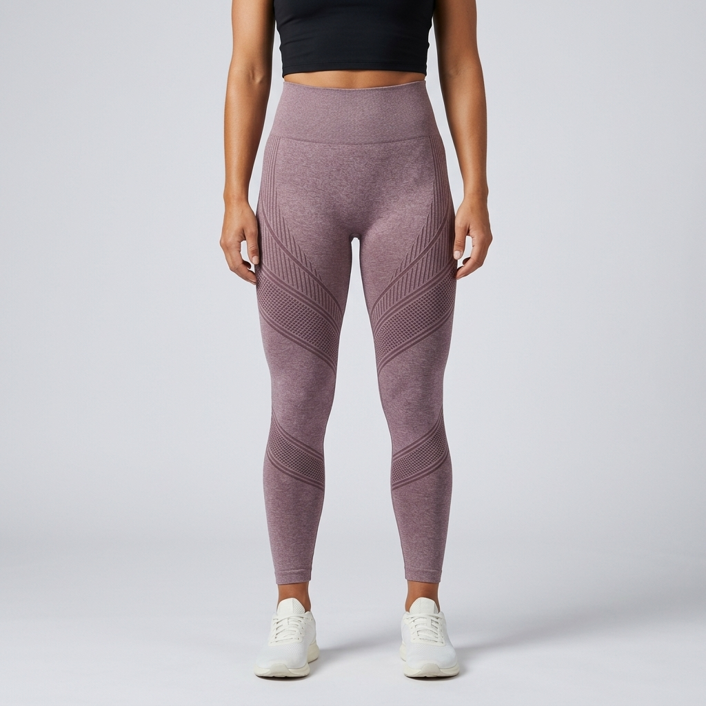 Women's 3D Compression Running Leggings | Squat-Proof, High-Waisted