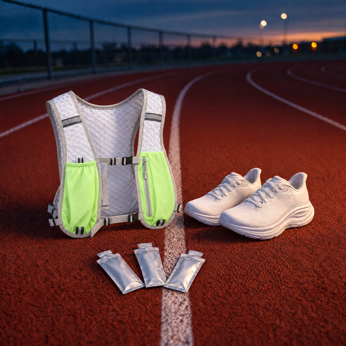 Lightweight Running Vest | Breathable Mesh, Reflective