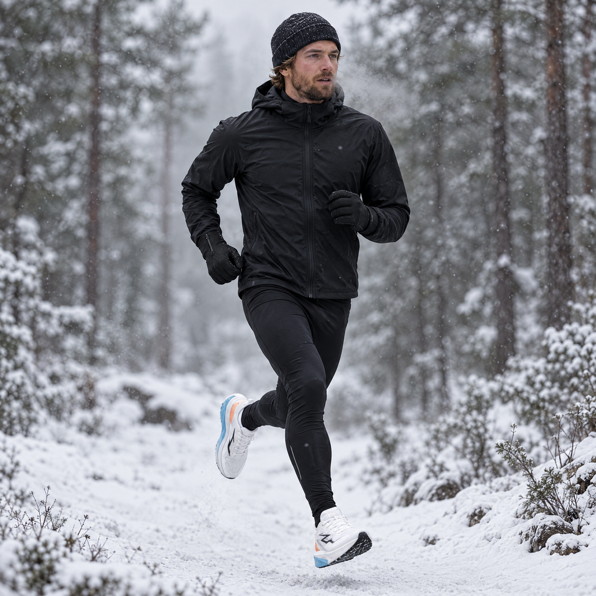 Touchscreen Running Gloves | Windproof, Fleece-Lined