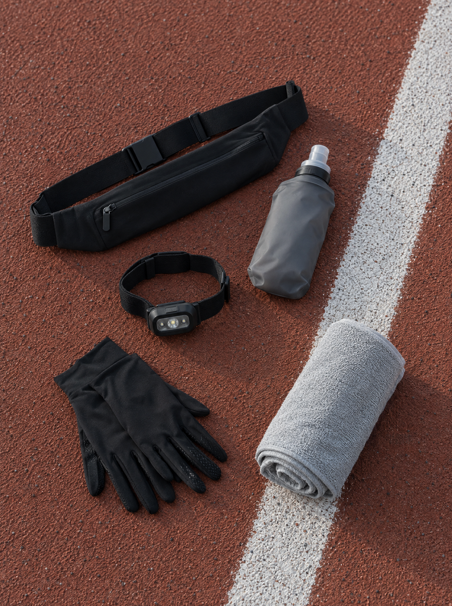 Running accessories on the track