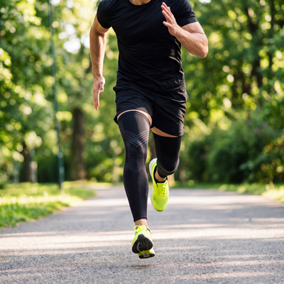 Running Compression Sleeves for Knees and Legs | Non-Slip Support