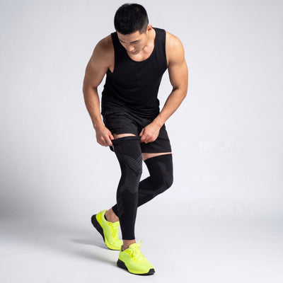 Running Compression Sleeves for Knees and Legs | Non-Slip Support
