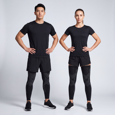 Running Compression Sleeves for Knees and Legs | Non-Slip Support