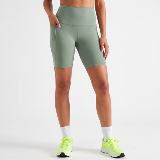 Women's High Waisted Running Shorts | Deep Phone Pocket