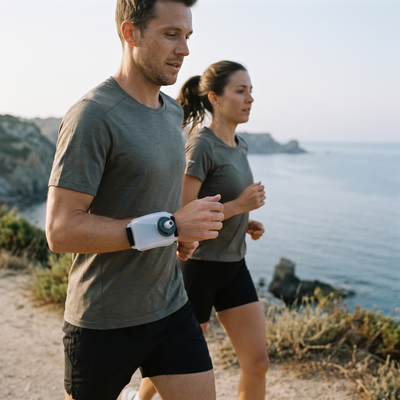 Wrist Water Bottle for Runners | 200ml Hands-Free Hydration Band