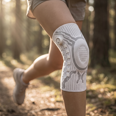 Adjustable Knee Support for Runners | Side Stabilizers