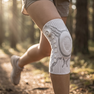 Adjustable Knee Support for Runners | Side Stabilizers