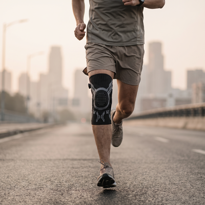 Adjustable Knee Support for Runners | Side Stabilizers