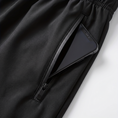 Men's Running Pants | Open Hem, Stretchy & Quick-Drying