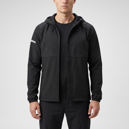 Men's Windproof Running Jacket | Hooded & Lightweight