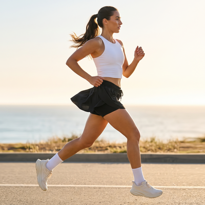 Women's 2-in-1 Running Shorts | Flowy with Phone Pocket