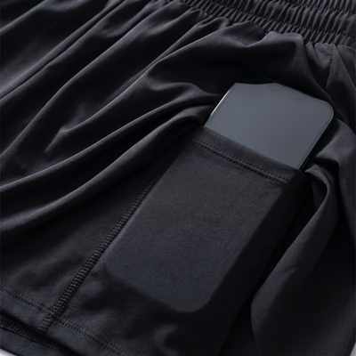 Women's 2-in-1 Running Shorts | Flowy with Phone Pocket