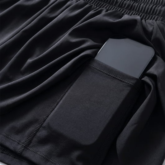 Women's 2-in-1 Running Shorts | Flowy with Phone Pocket