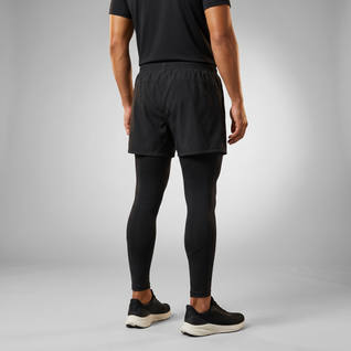Men's 2-in-1 Running Tights | With Built-In Short