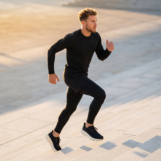 Men's 2-in-1 Running Tights | With Built-In Short