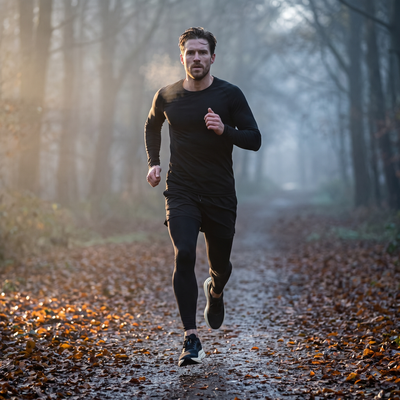 Men's 2-in-1 Running Tights | With Built-In Short