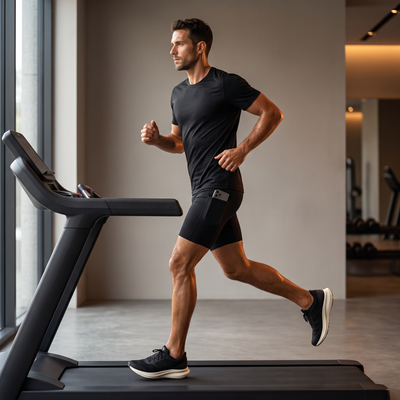 Men's Compression Running Shorts | With Phone Pocket