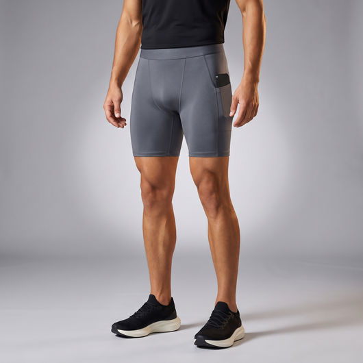 Men's Compression Running Shorts | With Phone Pocket