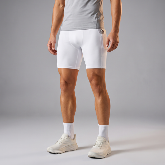 Men's Compression Running Shorts | With Phone Pocket