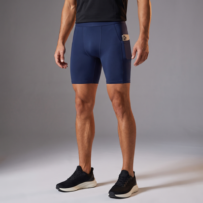 Men's Compression Running Shorts | With Phone Pocket
