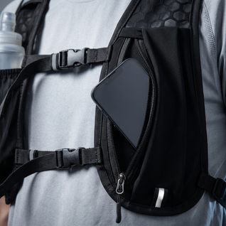 Running Hydration Vest | 2 Soft Flasks Included