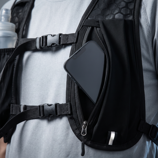 Running Hydration Vest | 2 Soft Flasks Included