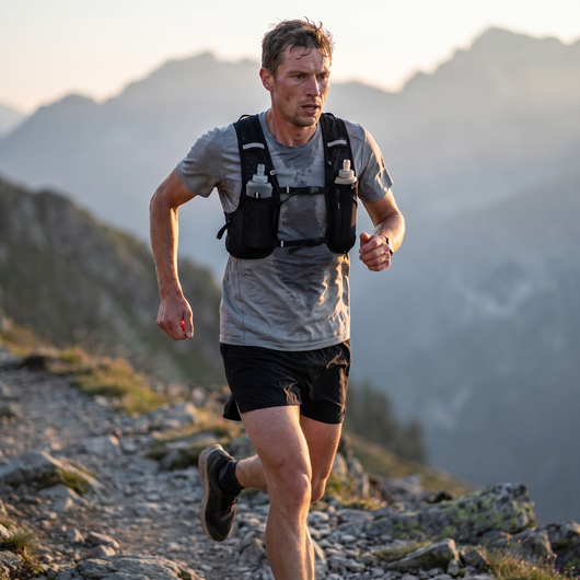 Running Hydration Vest | 2 Soft Flasks Included