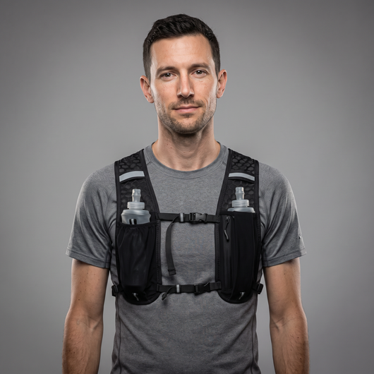 Running Hydration Vest | 2 Soft Flasks Included