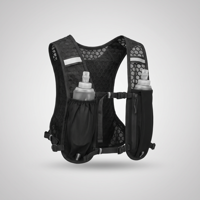 Running Hydration Vest | 2 Soft Flasks Included