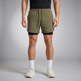 Men's 2-in-1 Running Shorts | Bounce-Free Phone Pocket