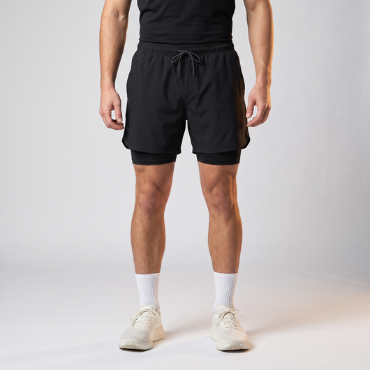 Men's 2-in-1 Running Shorts | Bounce-Free Phone Pocket