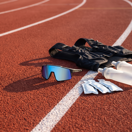 Running Sunglasses | Wraparound Shield Lens