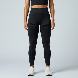 Women's 3D Compression Running Leggings | Squat-Proof, High-Waisted