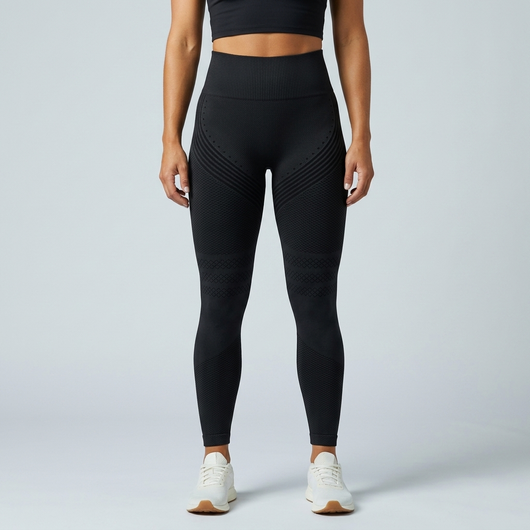 Women's 3D Compression Running Leggings | Squat-Proof, High-Waisted