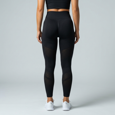 Women's 3D Compression Running Leggings | Squat-Proof, High-Waisted