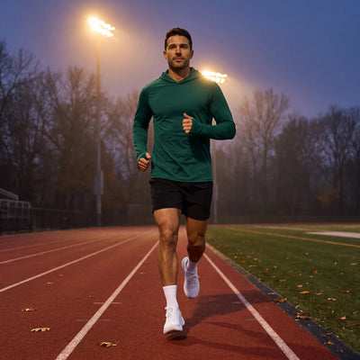 Men's Lightweight Running Hoodie | Long Sleeve with Thumbholes