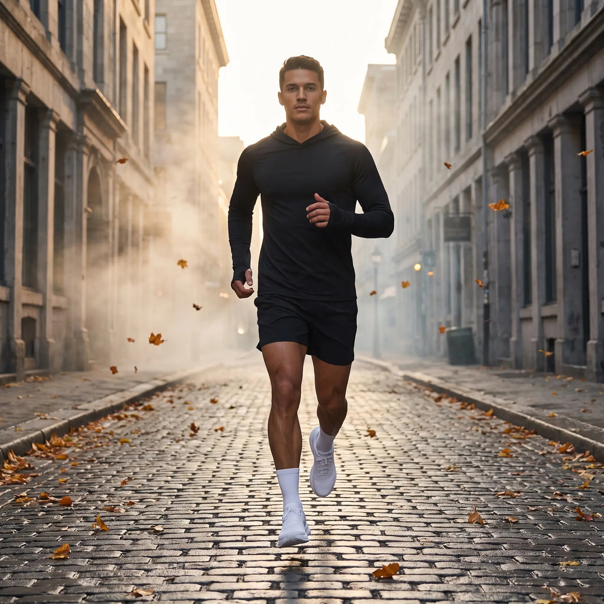 Men's Lightweight Running Hoodie | Long Sleeve with Thumbholes