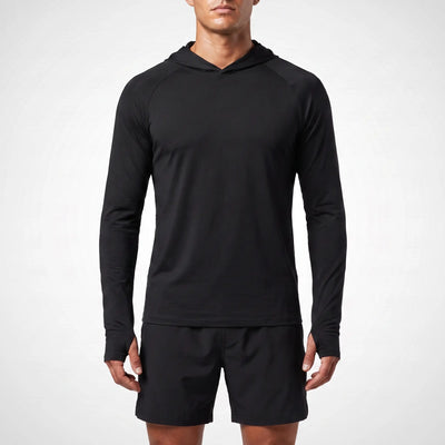 Men's Lightweight Running Hoodie | Long Sleeve with Thumbholes