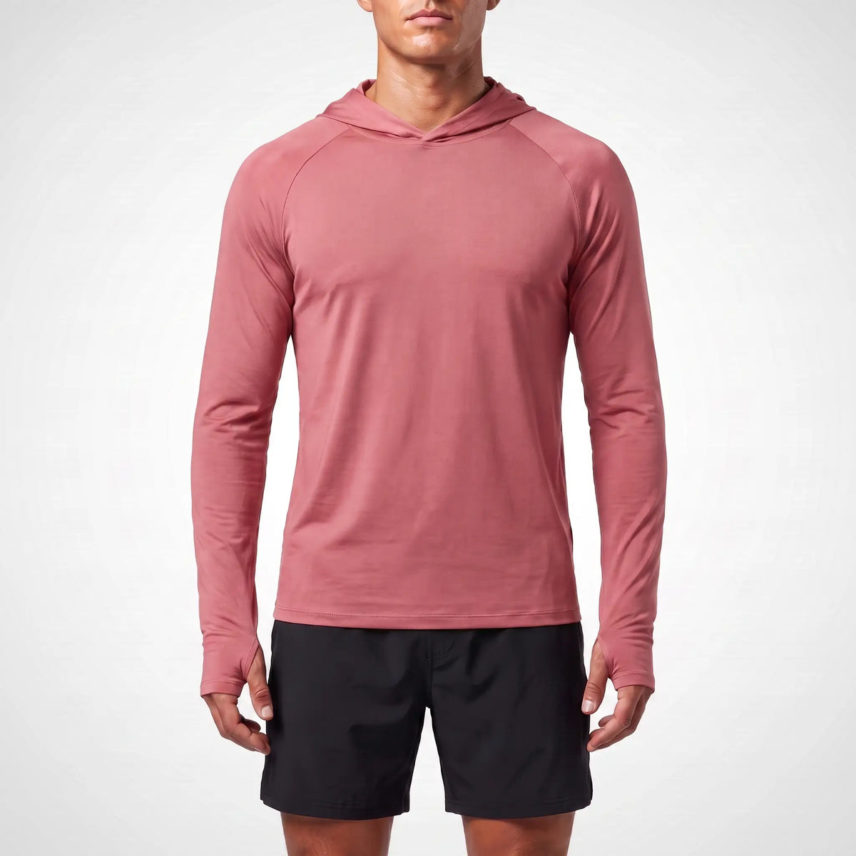Men's Lightweight Running Hoodie | Long Sleeve with Thumbholes