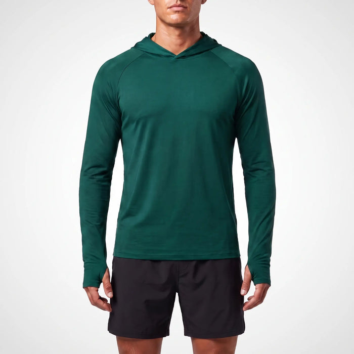 Men's Lightweight Running Hoodie | Long Sleeve with Thumbholes