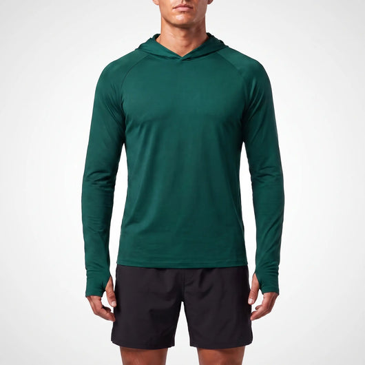 Men's Lightweight Running Hoodie | Long Sleeve with Thumbholes