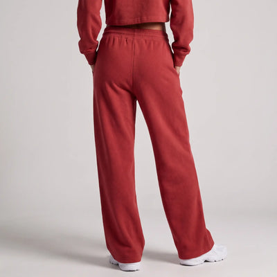 Women's Post-Run Recovery Set | Cropped Half-Zip Sweatshirt & Wide-Leg Sweatpants