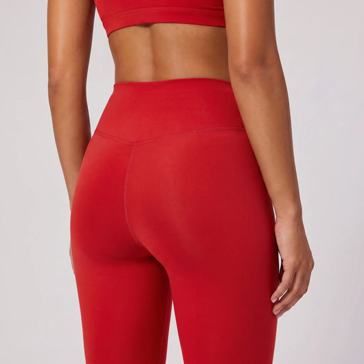Women's 2-Piece Running Set | High-Waisted Leggings & Cross-Back Sports Bra