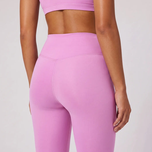 Women's 2-Piece Running Set | High-Waisted Leggings & Cross-Back Sports Bra