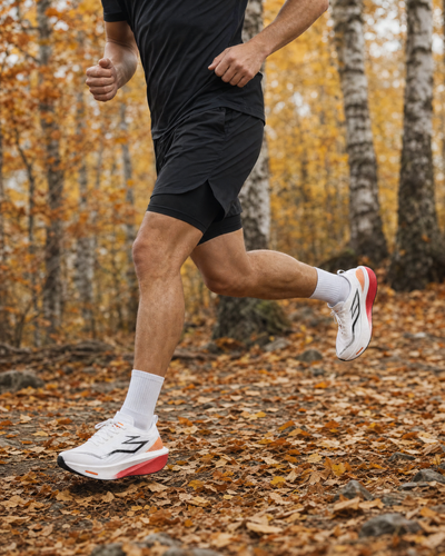 Men's Cushioned Running Shoes | High-Stack Rocker Sole