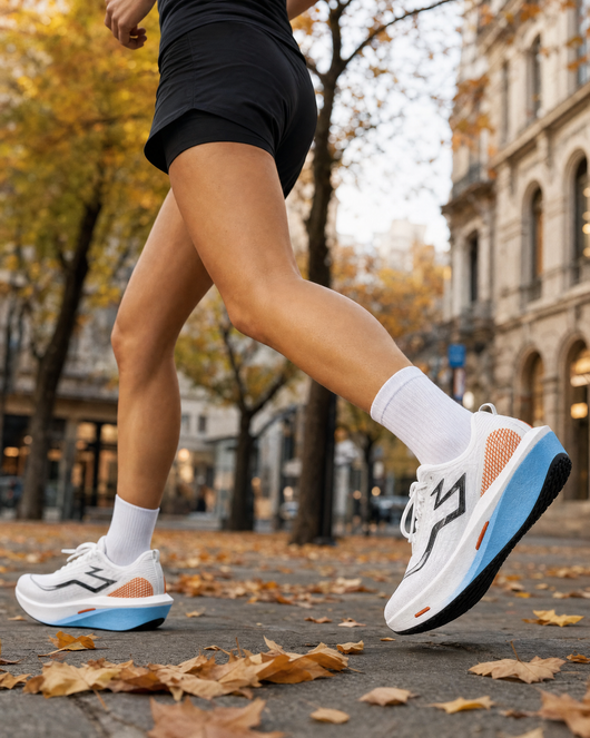 Women's Cushioned Running Shoes | High-Stack Rocker Sole