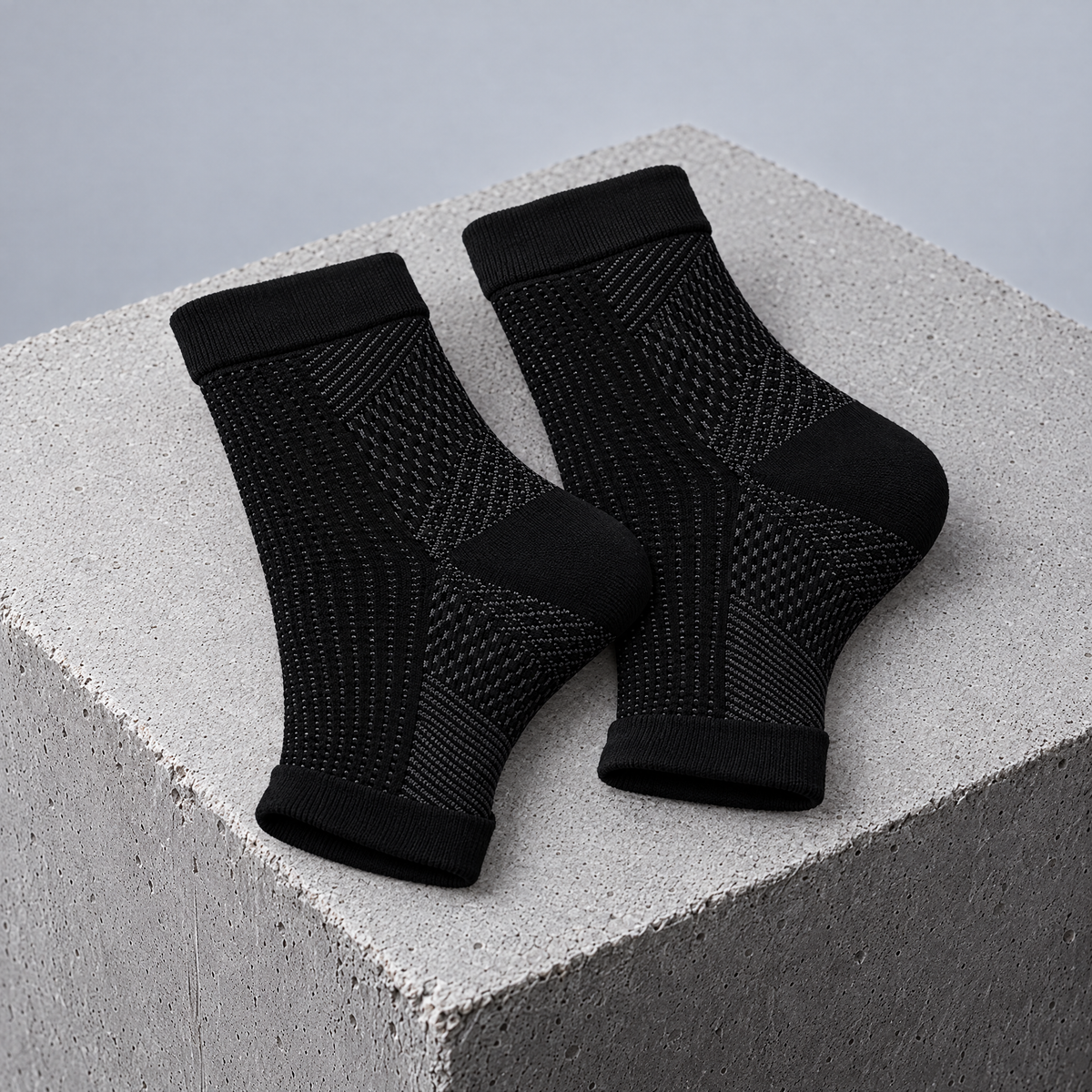 Ankle Compression Sleeves for Runners | Snug Support, 1 Pair