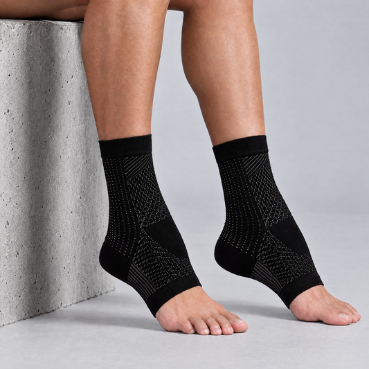Ankle Compression Sleeves for Runners | Snug Support, 1 Pair