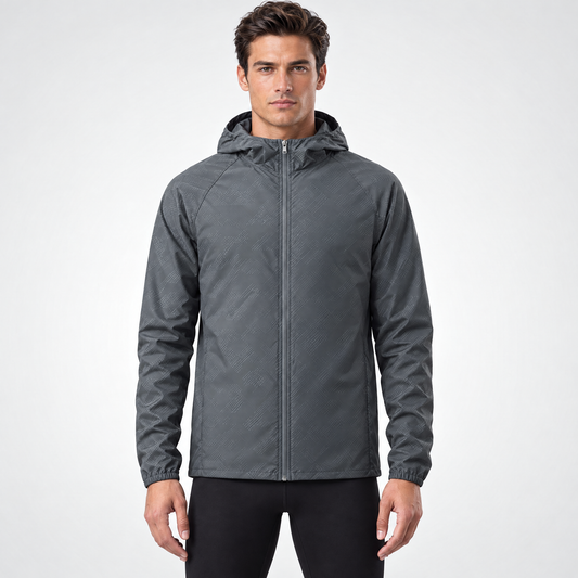Men's Ultralight Running Rain Jacket | Packable Windbreaker, 150 g