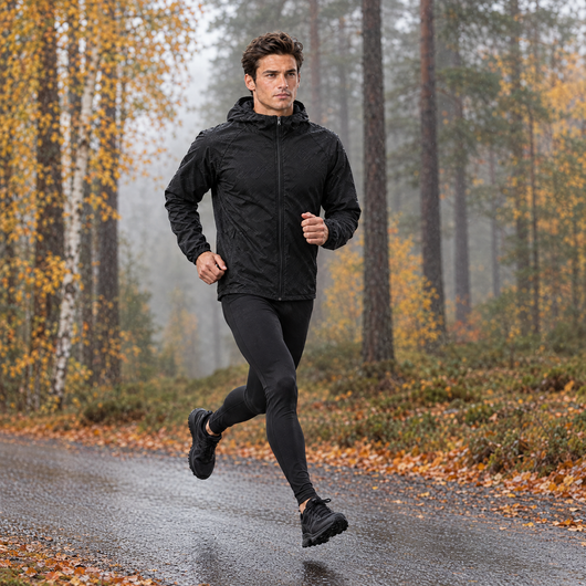 Men's Ultralight Running Rain Jacket | Packable Windbreaker, 150 g